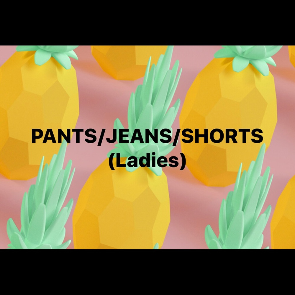 Ladies Pants, Jeans & Shorts! 👖